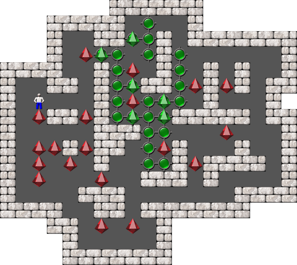 Sokoban Thinking Rabbit Arranged level 518